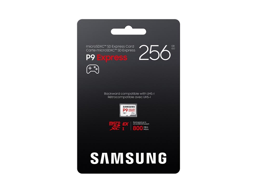 Samsung Micro SD 256GB ExpressP9,up to 800MB/s,works with Nintendo Switch 2