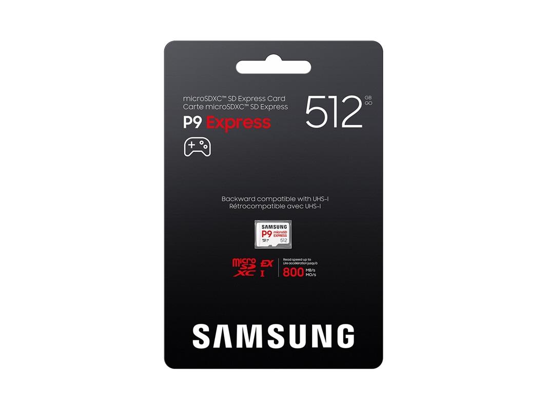 Samsung Micro SD 512GB Expressup to 800MB/sworks with Nintendo Switch 2