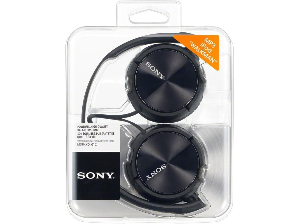 Sony slušalice ZX310 crne
