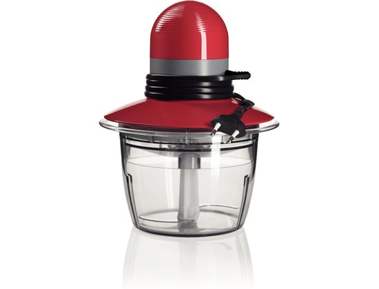 BOSCH sjeckalica 400W, CRVENA, 0.8L,INOX nož, ploča za tučenje vrhnja, SL MMR08R2