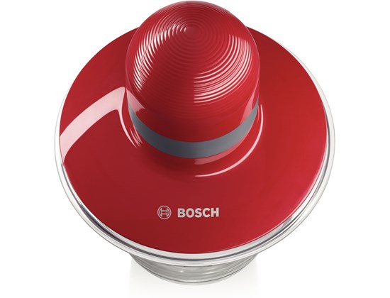 BOSCH sjeckalica 400W, CRVENA, 0.8L,INOX nož, ploča za tučenje vrhnja, SL MMR08R2