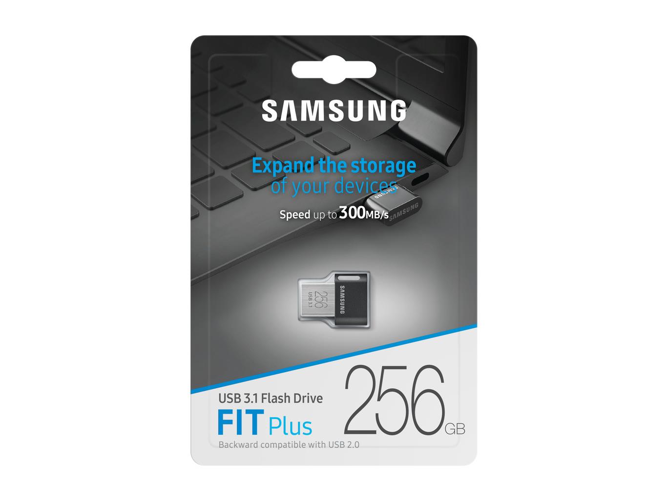 Samsung USB 256GB FIT PlusUSB 3.1,Waterproof,Shock-proof