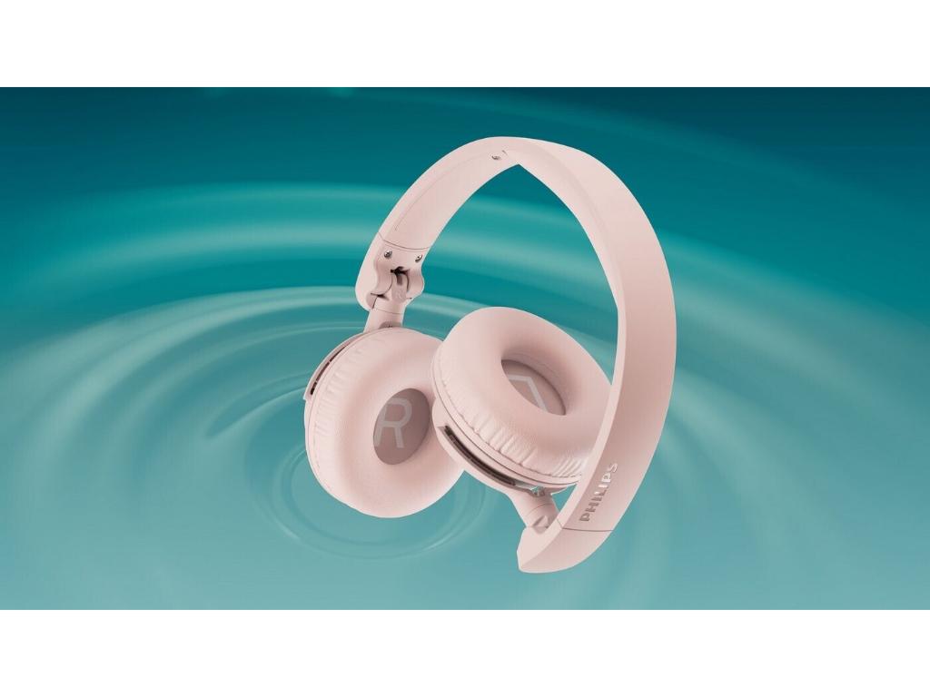 Philips TAH4000PK BT slusaliceDo 70 sati reprodukcije; pinkmikrofon; pogonske jedinice od 32 mm