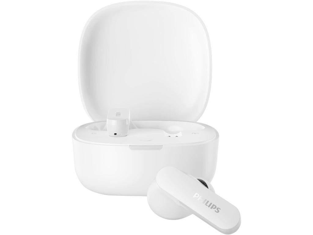 Philips TAT2200WT BT slušaliceaktivno blokiranje buke BT 6.0reprodukcija do 36h; Boja: bijela