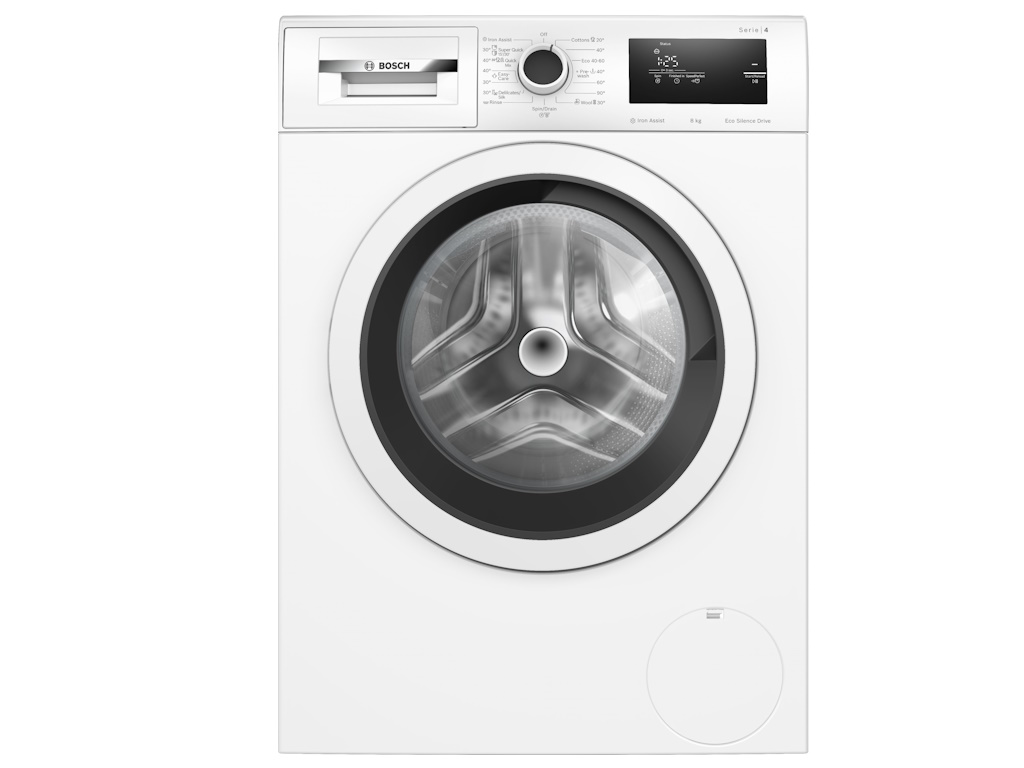 BOSCH perilica rublja Serie 4|, 8 KG, A,1200 rpm,IronAssist,71dB,65l WAN24066BY