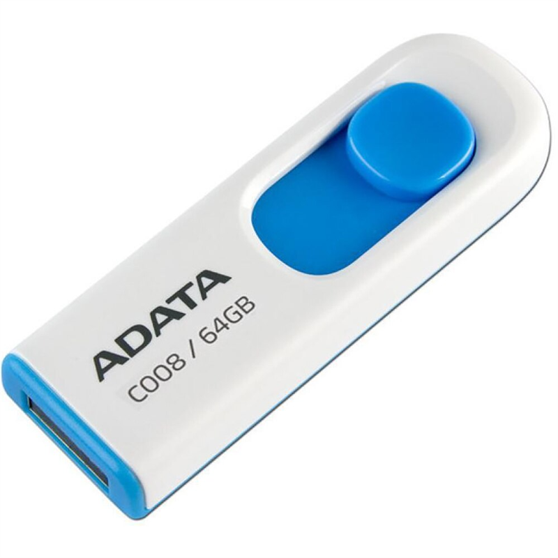 USB Adata 64GB 2.0 C008 Bijeli