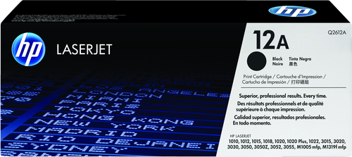 HP Toner Q2612A Black 12A