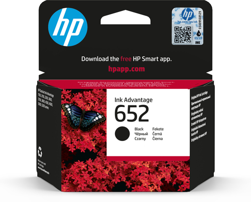 HP Tinta F6V25AE Black 652