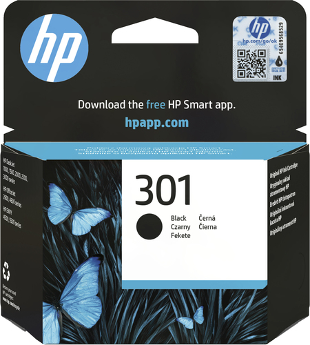 HP Tinta CH561EE Black 301 A020155